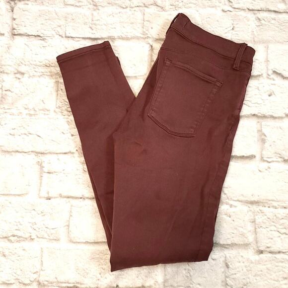 Pacsun women's Burgundy Jegging size 26/s - Picture 2 of 9